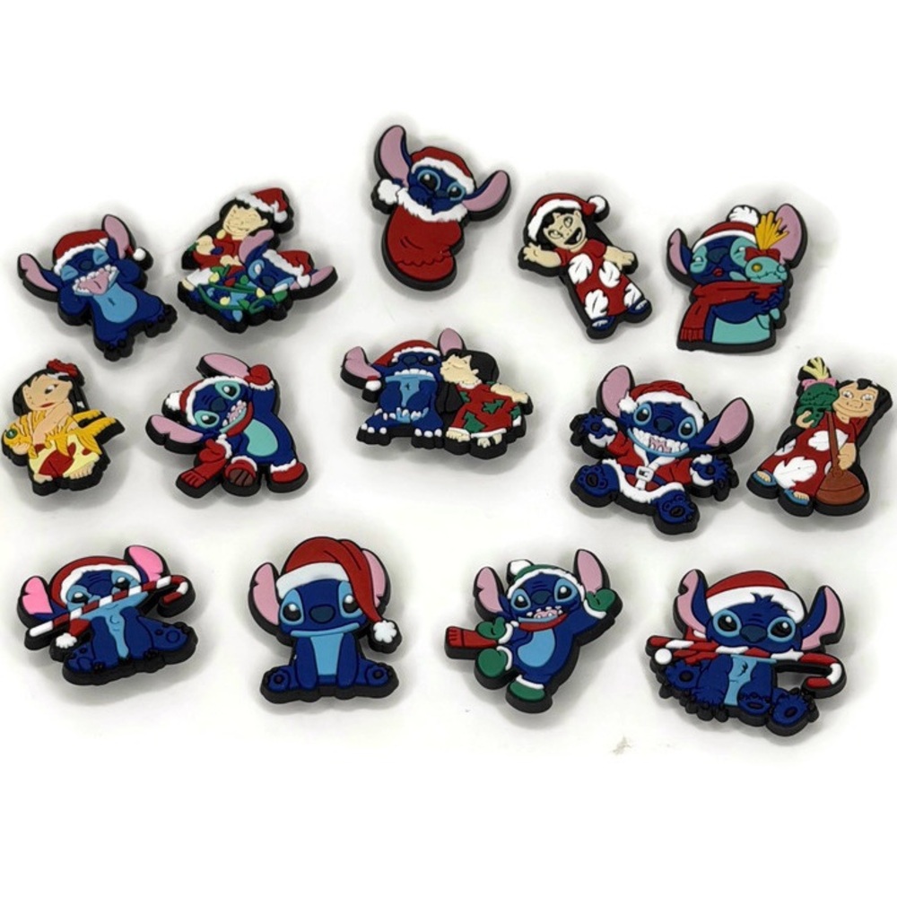 14 Festive Lilo and Stitch Shoe Charms